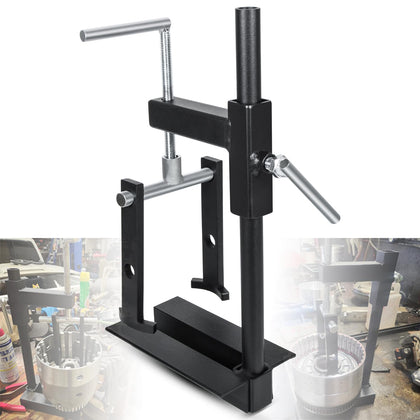Bonbo front view of compressor showing robust frame and stable base benefiting shop durability