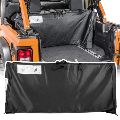 Bonbo front view of storage bag showing full shape and zipper protection benefit