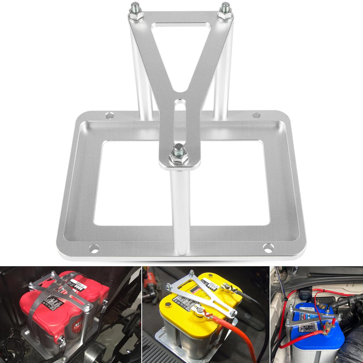 Bonbo front view of assembled tray showing secure mounting benefit