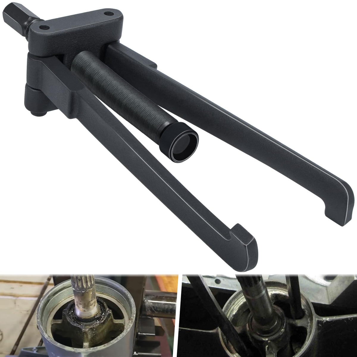 Bonbo front view of puller showing full tool and fit accuracy