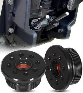 Bonbo front view trim end cap showing secure fit and corrosion resistance
