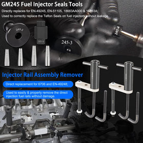 Bonbo detailed view of GM245-style seal tools demonstrating accurate seal handling