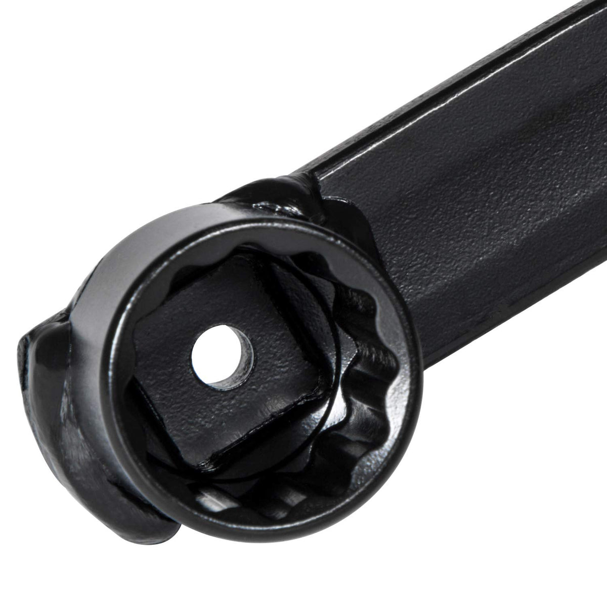 Bonbo tool in engine bay on a Honda tensioner, enabling above-engine access and speed
