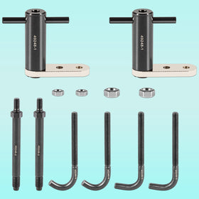 Bonbo labeled components laid out for clear identification and organized workflow