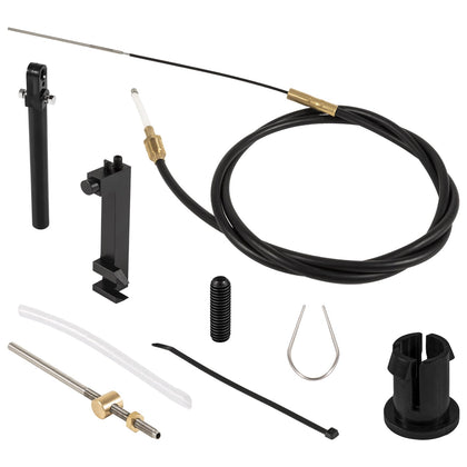 Bonbo lower shift cable front view showing fit and durable construction for reliable shifting