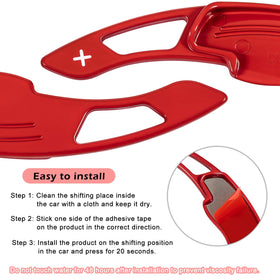 Bonbo installed on Honda Accord steering wheel for easier shifting