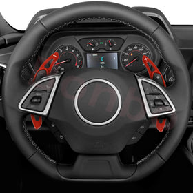 Bonbo extension fitted in Corvette C7 cockpit enhancing interior contrast