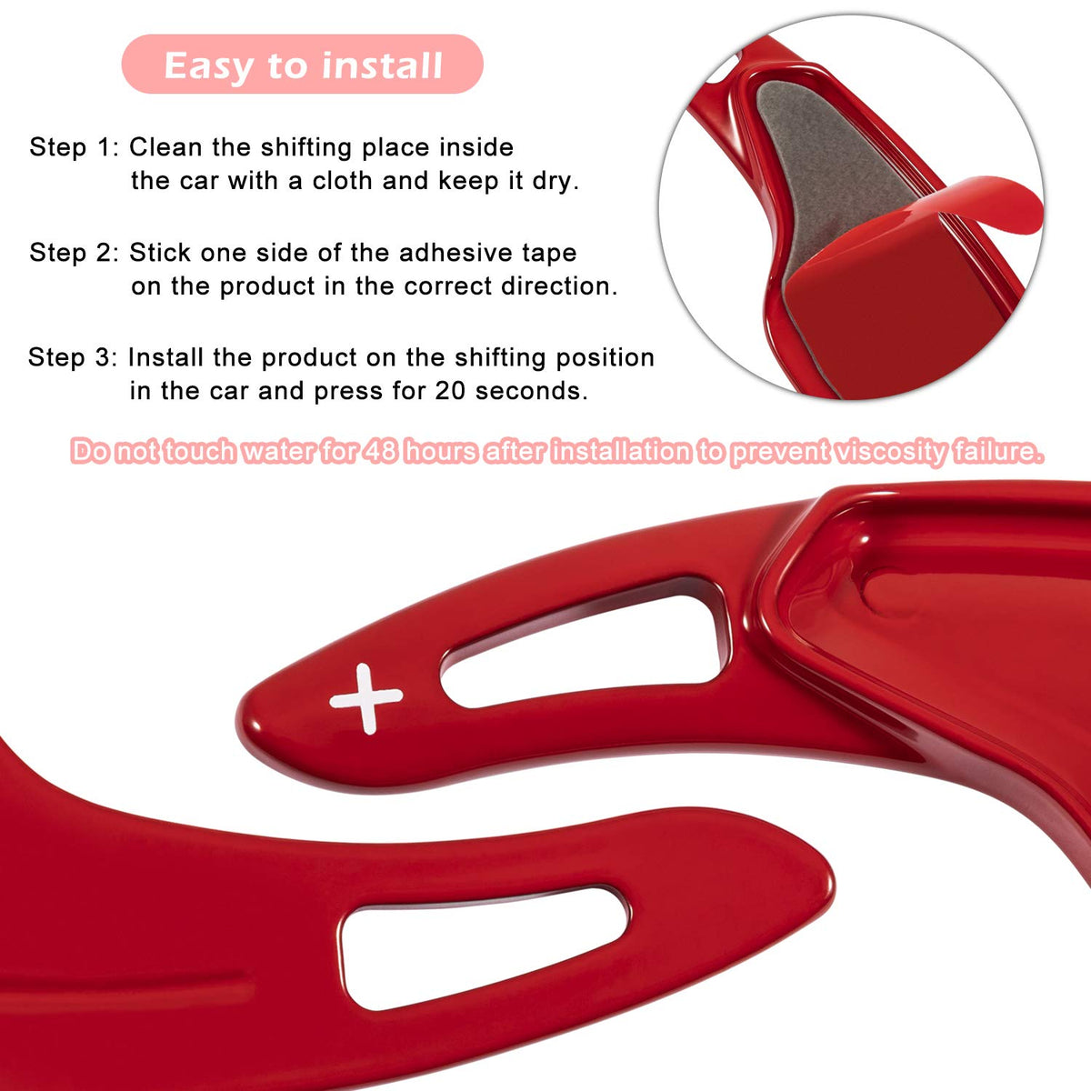 Bonbo paddle extension next to hand for scale and ergonomic benefit