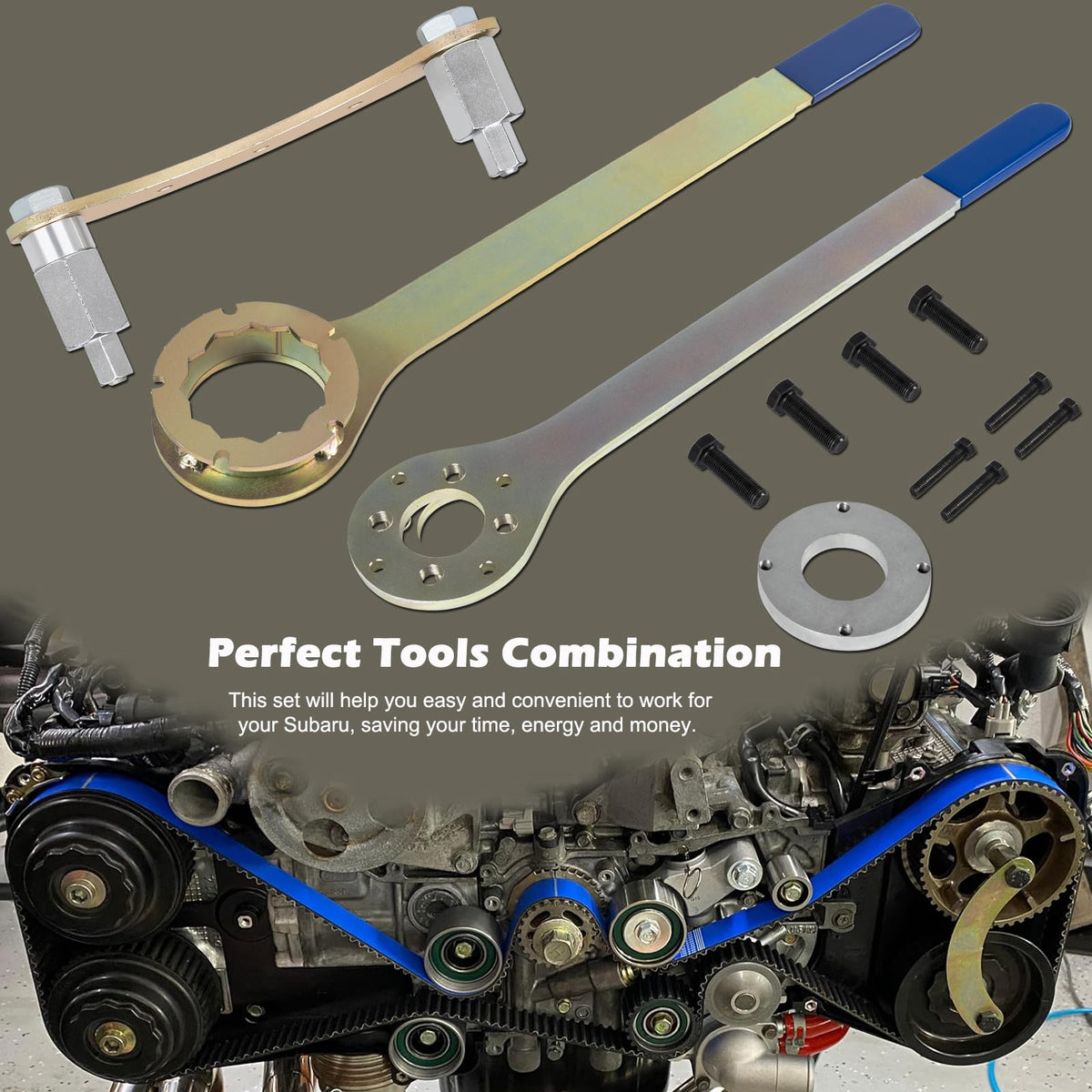 Bonbo screws and fasteners laid out illustrating included hardware for secure tool mounting