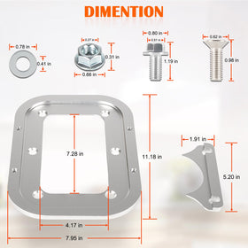 Bonbo side profile showing low-profile embedded tray design