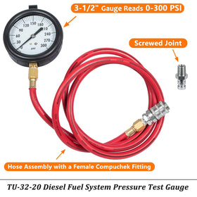Bonbo long six-foot hose displayed to reach engine test points