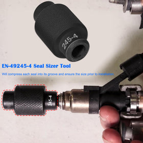 Bonbo tools in use during fuel rail removal showing safe, even rail extraction