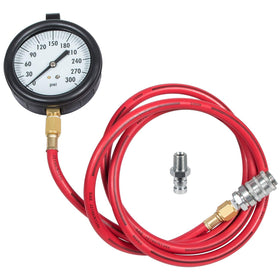 Bonbo TU-32-20 front view showing gauge and hose for quick diagnostics