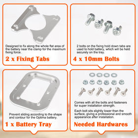 Bonbo underside showing mounting points for secure attachment