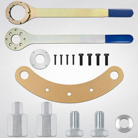 Bonbo wrench engaging exhaust cam sprocket showing safe removal without marring components