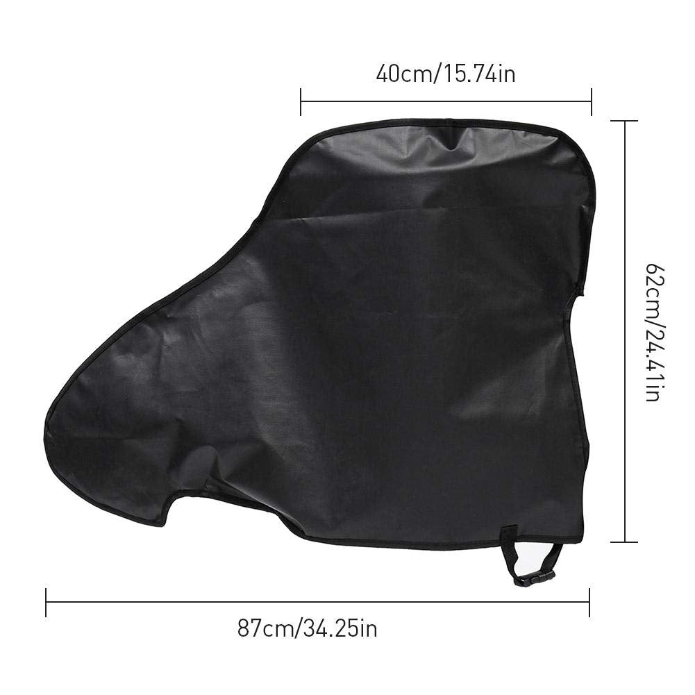 BONFQERT elastic back hem detail providing tight weather protection
