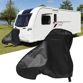 BONFQERT front view showing protective cover and secure fit on hitch