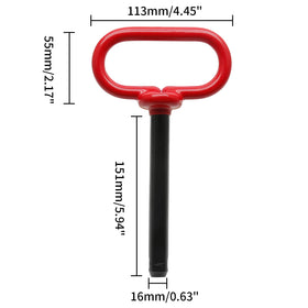 Bonsicoky close-up of welded joint and red handle demonstrating durable construction