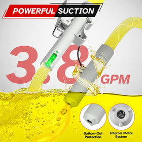 Bonviee 51-inch hose detail showing flexible reach and steady flow benefit