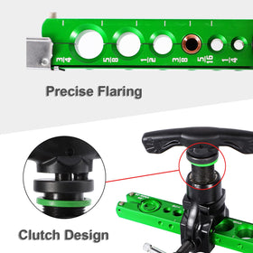 Bonvoisin deburring knife edge removing burrs for leak-resistant seating and smoother joints