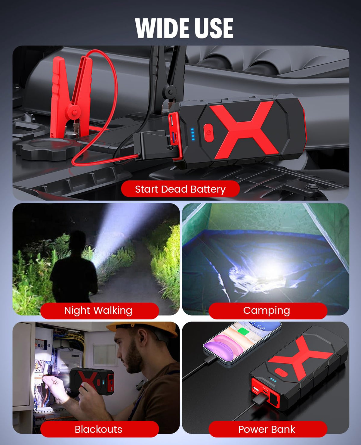 BOOKOO A9 held in hand for scale, lightweight portable design advantage