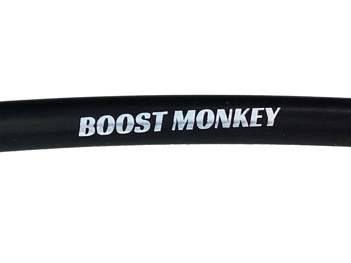 Boost Monkey silicone hose close-up showing smooth wall and flexibility for reliable sealing