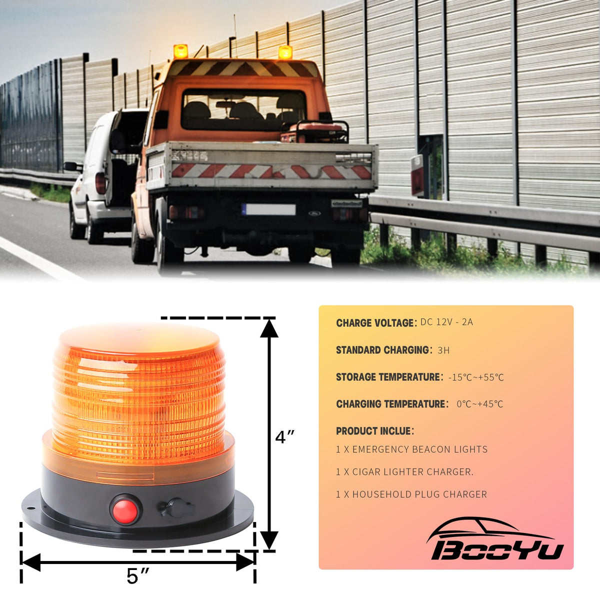 BooYu held in hand to show compact size and easy portability benefit