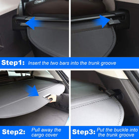 BOPARAUTO folded cover stored inside showing compact convenient storage