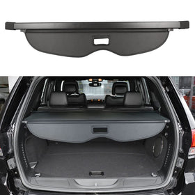 BOPARAUTO front view of cargo cover showing clean OEM look and privacy