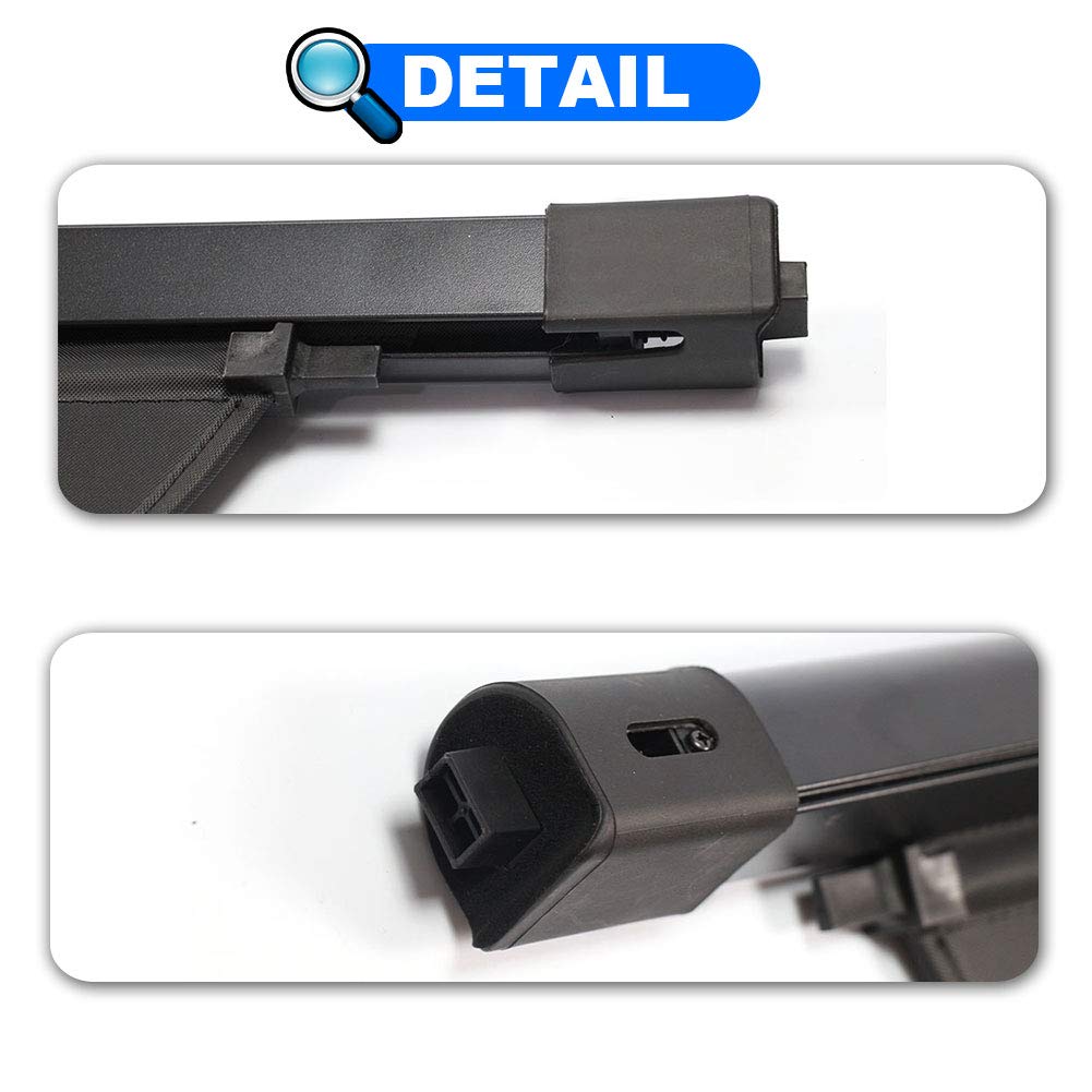 BOPARAUTO attachment points and label detail ensuring direct-fit benefit