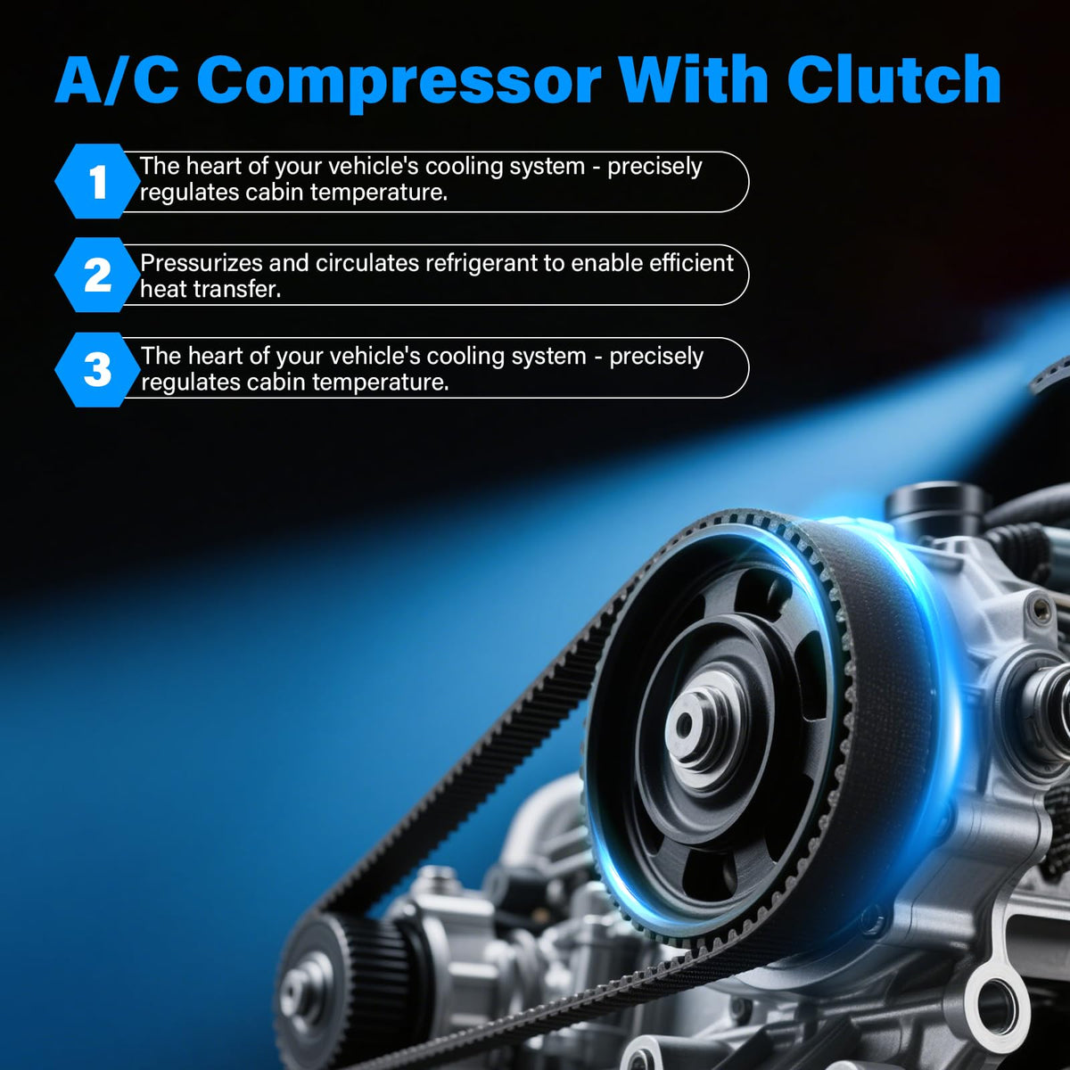 Bopowo compressor label and part number for accurate cross-reference benefit