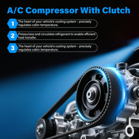 Bopowo compressor label and part number for accurate cross-reference benefit