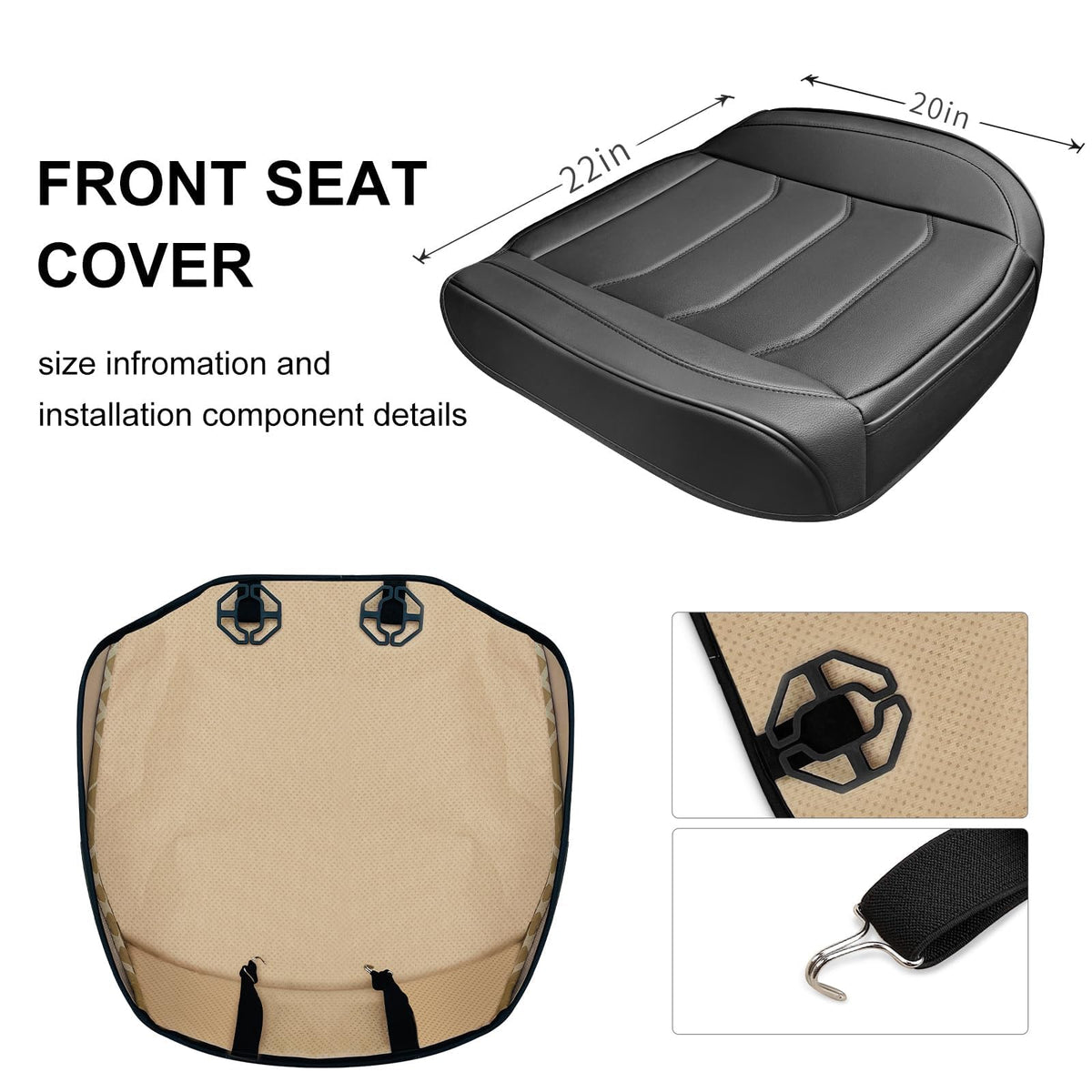 BOPUOVRE seat cover in car lifestyle scene improving cabin style