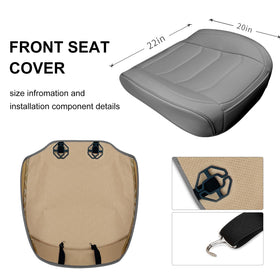 BOPUOVRE seat cover in use with passenger illustrating comfort