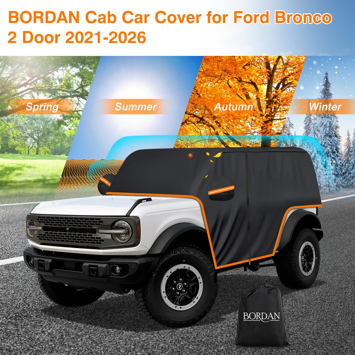BORDAN compact storage bag packed neatly for compact transport benefit