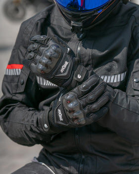 BORLENI hard knuckle close-up showing protective shell for impact safety