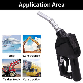 BORRITT nozzle installed on a commercial fuel pump at service station