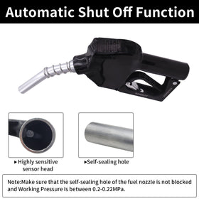 BORRITT PVC guard over nozzle protecting hands and resisting corrosion