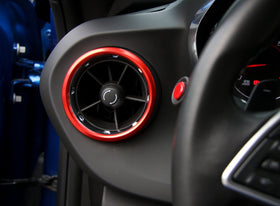 BORUIEN driver-side vent ring detail demonstrating easy operation retention
