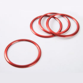 BORUIEN installed vent rings showing refreshed Camaro interior appearance