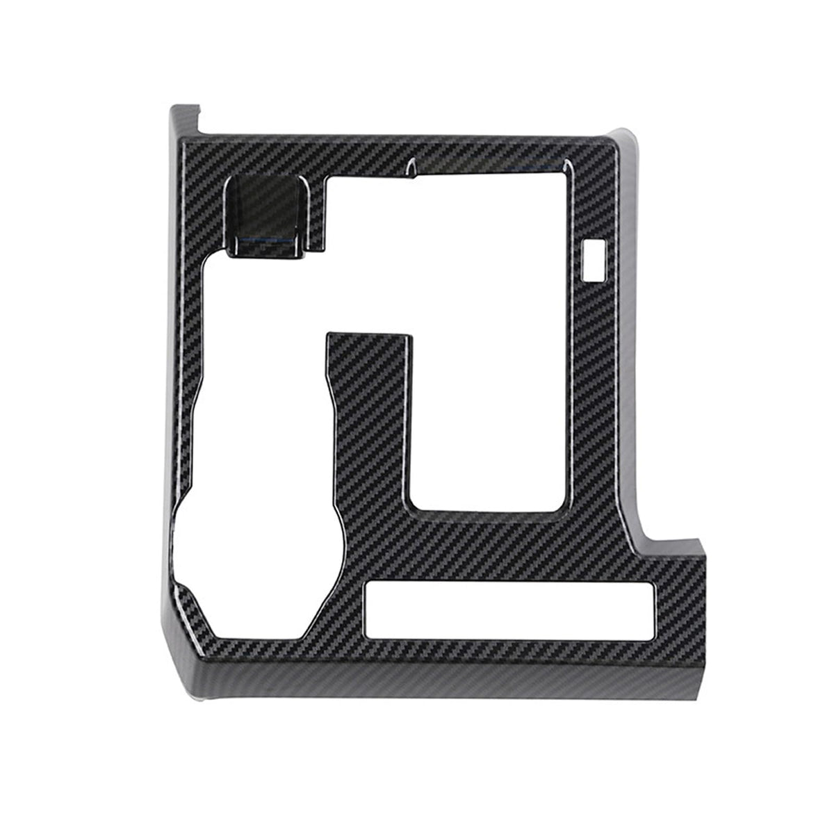 BORUIEN close-up texture of carbon fiber grain finish highlighting durable electroplated coating
