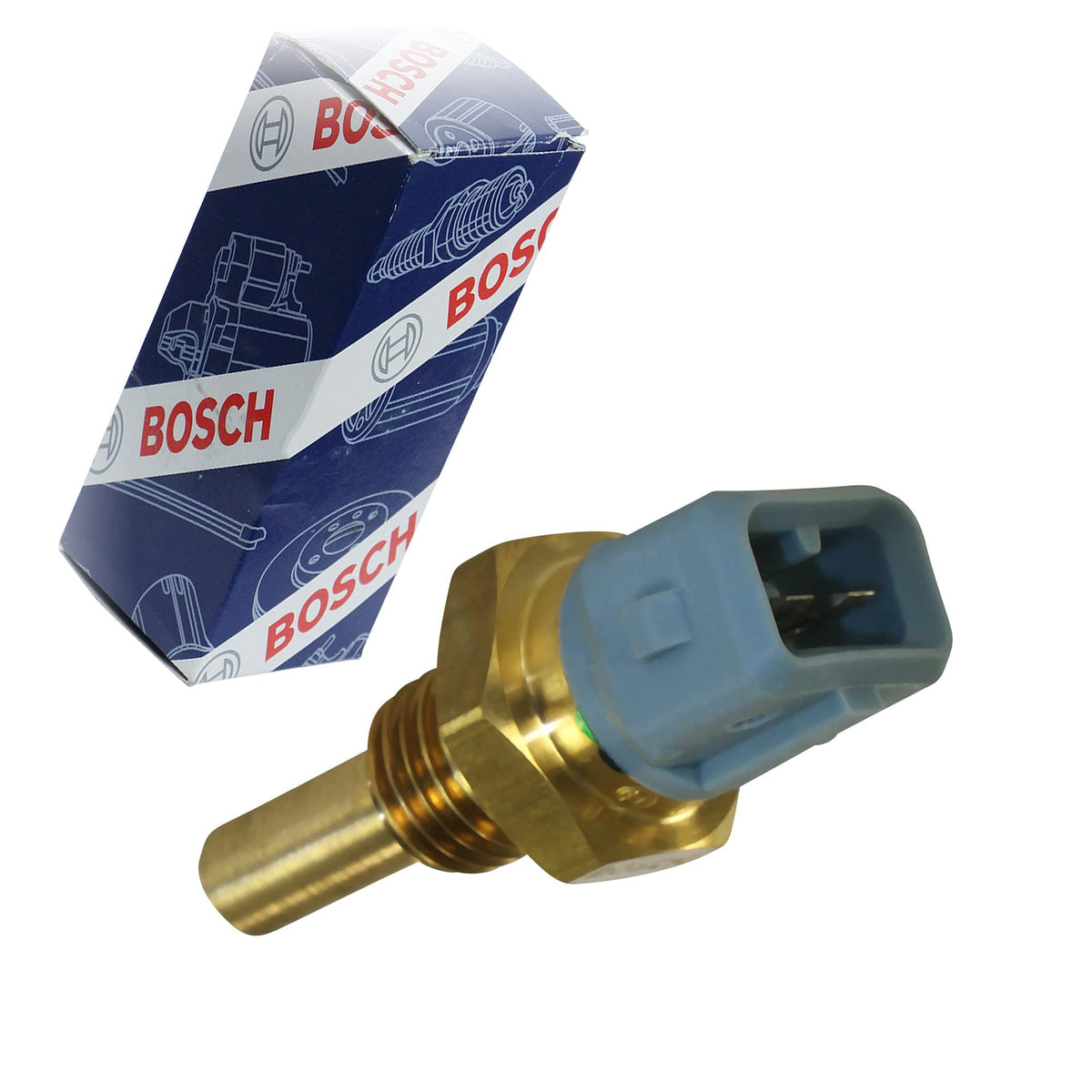 Bosch 0280130026 front view showing sensor shape and connector for accurate replacement