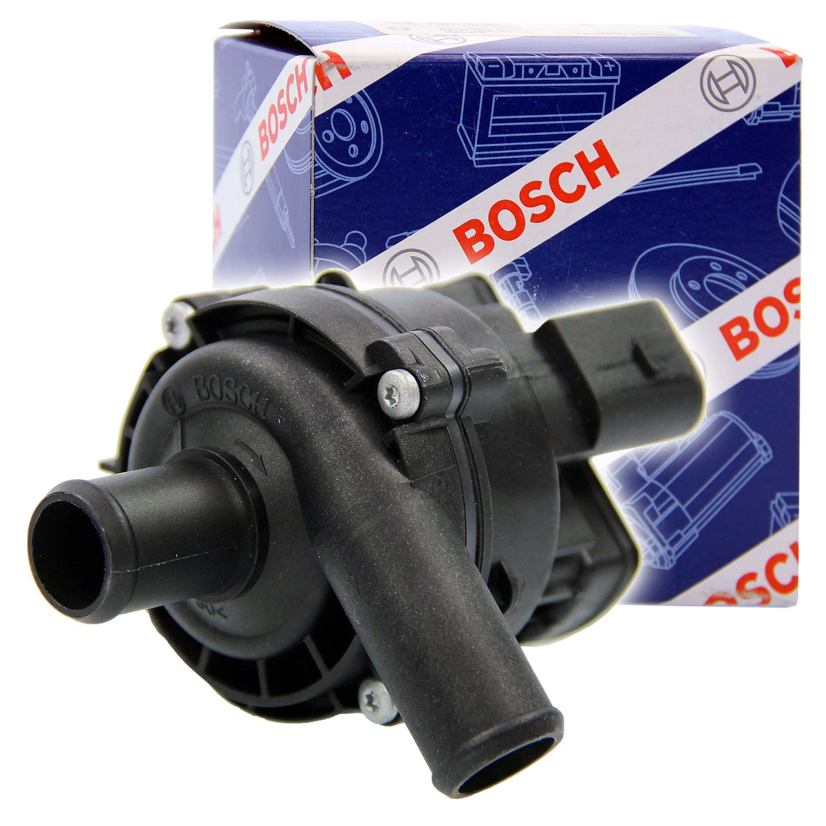Bosch 0392023004 front view showing pump body and connectors, reliable OEM fit
