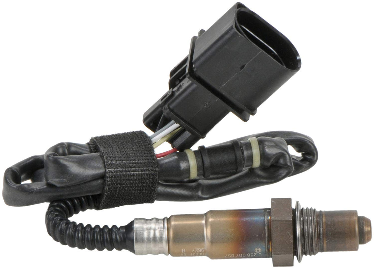 Bosch wiring connector detail showing OE-style plug for easy installation