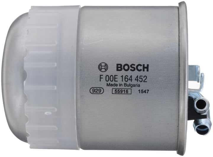 Bosch 78006WS front view showing filter housing and ports protecting fuel system