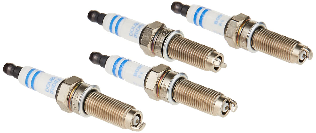 Bosch 9619 front packaging showing pack of four and OE features for reliability
