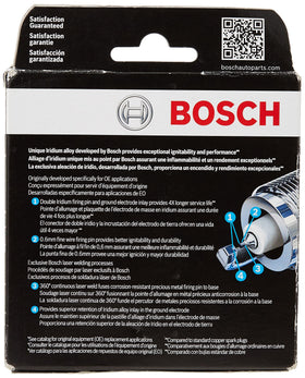Bosch 9619 installed in engine bay demonstrating fitment and improved ignition