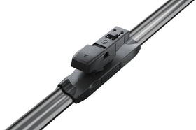 Bosch AeroTwin pre-assembled OE-style adapter close-up for fast, correct installation