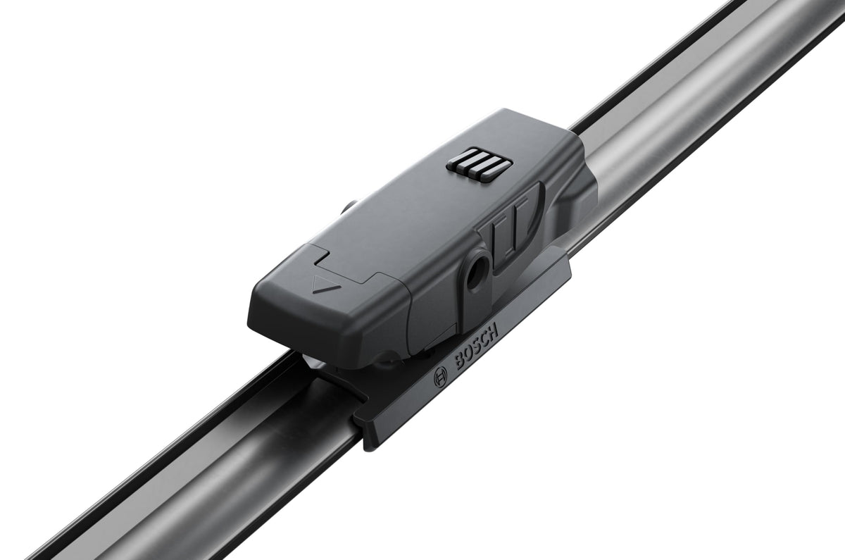 BOSCH AeroTwin OE-style adapter closeup for fast, direct-fit installation
