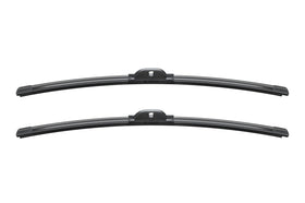 Bosch AeroTwin close-up of graphite-coated rubber edge for streak-free wiping
